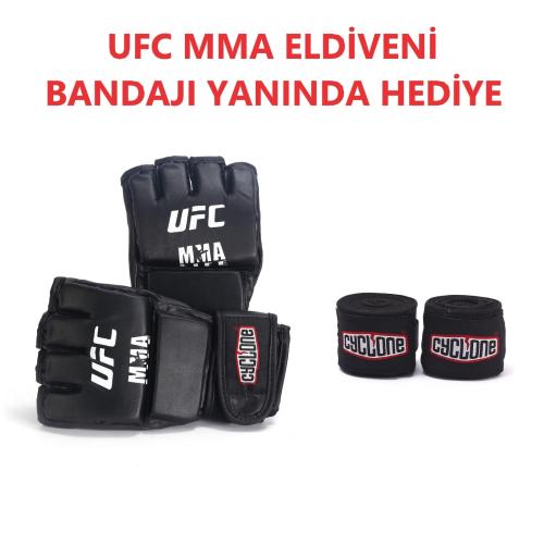 CYCLONE UFC MMA ELDİVENİ -  BANDAJ HEDİYE